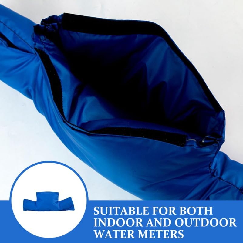 Hemobllo Water Meter Insulation Cover, Insulated Water Cover Pipe Freeze Protection for Winter Outdoor Use Irrigation Valve Box Sprinkler Valve Box & Controller - Image 6