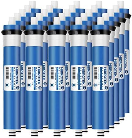 75 GPD Reverse Osmosis RO Membrane -NSF Certificated (Pack of 25) by Geekpure