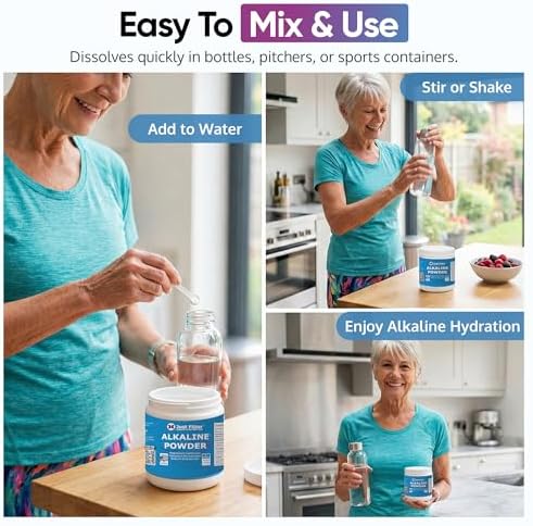 Sodium Bicarbonate Powder Supports pH Balance - Potassium Bicarbonate Slow Release Formula for Better Absorption - Bicarb Potassium Powder Helps Reduce Body Acid - Bicarbonato De Sodio Supplement - Image 6