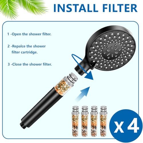 Filter Compatible with SR SUN RISE 9Spray Shower Handheld - Image 3