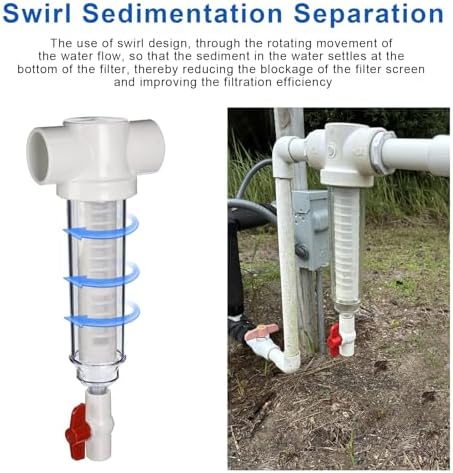 1-1/2" 60 Mesh Spin Down Replacement for Rusco Sediment Well Filter Screen - Image 5