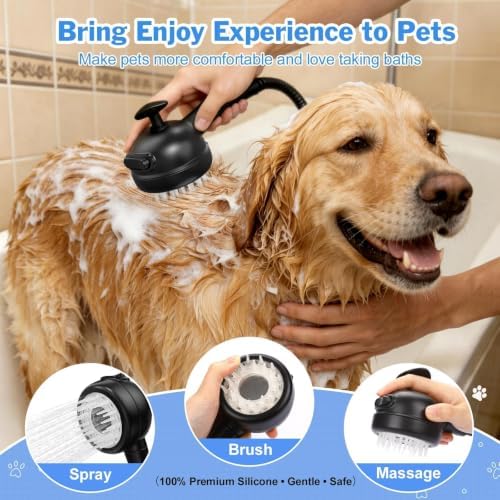 Rechargeable Portable Pet Shower Head Dog Bath Supplies for Indoor Outdoor - Image 3
