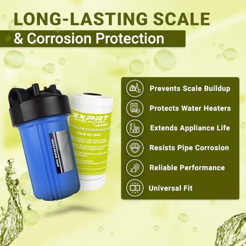 Whole House Water Filter 10" x 4.5" Polyphosphate Descaler EZ-2600 - Image 5