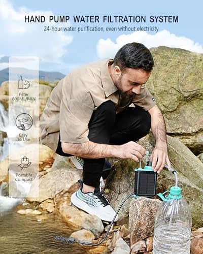 BKLES 3-in-1 Water Filter System for Survival Gear & Emergency Preparedness - Image 6