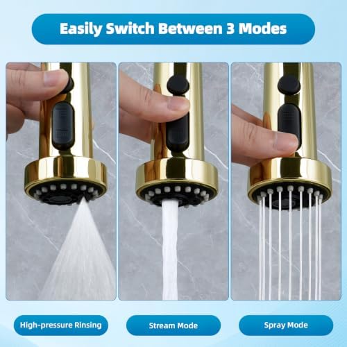 Hibbent NSF/ANSI/CAN 61 & 372 Certified Kitchen Faucet Head Replacement - Image 2