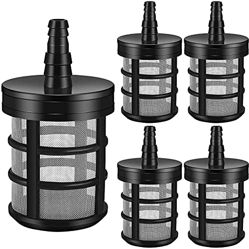 Tondiamo 4 Pieces Household Hose Filter Water Pump Sediment Filter 3/8"1/2" by Tondiamo