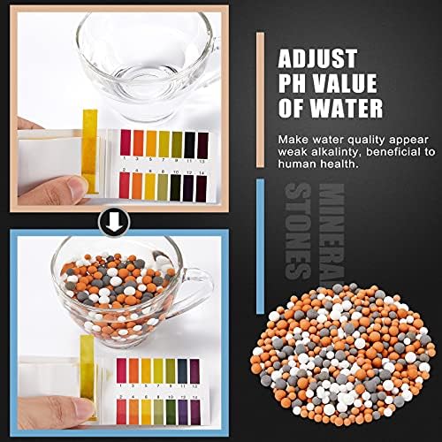 Honoson 6 Pack Shower Head Beads Refill Replacement Filter Mineral Balls - Image 5