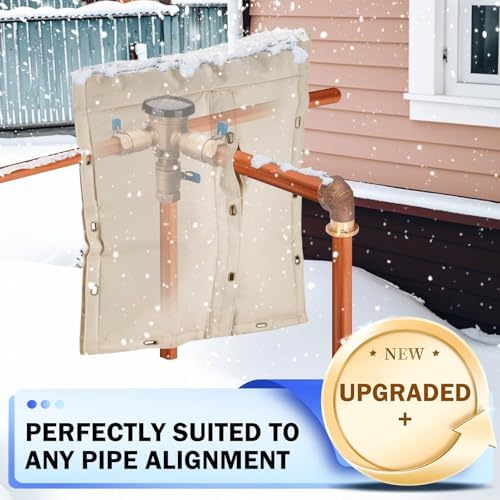 Insulated Backflow Preventer Cover, 24W x 36H in, Khaki - Image 4