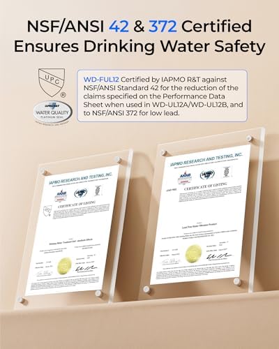 Waterdrop FUL12 Water Filter Replacement for Waterdrop UL12A/UL12B - Image 4
