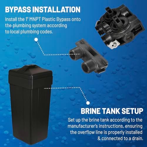 AFWFilters Fleck 5600 SXT Digital Water Softener with 10% Crosslink Resin - Image 6