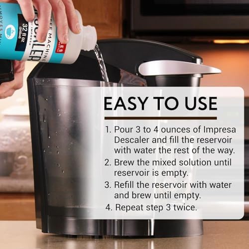 IMPRESA Coffee Machine Descaler - Universal Descaling Solution - 32 Oz - Image 6
