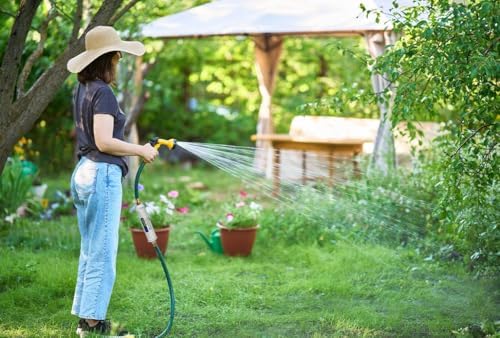WaterSentinel WSGH-12 3-Stage Garden Inline Water Filter with Garden Hose Connection, Reduce Sediment, Hard Water, Rust, Chlorine, Odor, Organic Gardening Plant Health - Image 2