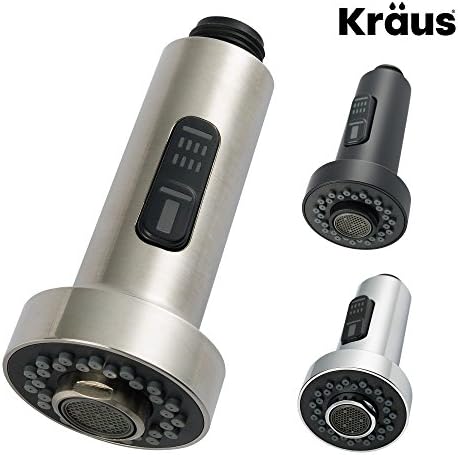 Kraus KFS-1SS Dual Function Kitchen Faucet Sprayer, Stainless Steel - Image 6