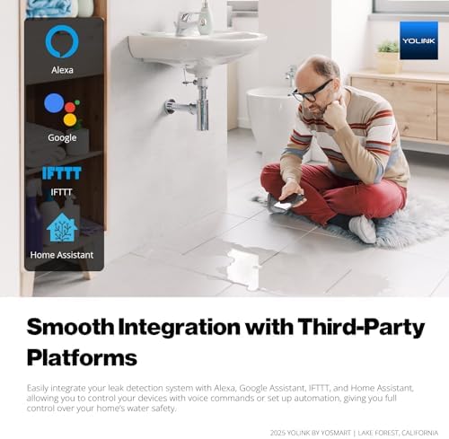 YoLink Water Shutoff Kit: Controller + Bulldog + 3-Pack Sensors + Hub - Image 5