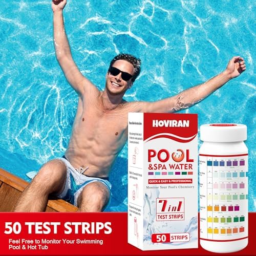 Hot Tub Test Strips, 7 in 1 Pool and Spa Test Strips 50 ct - Image 4