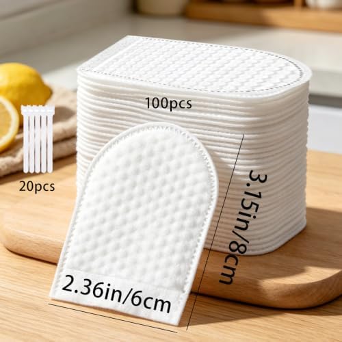 100Pcs Faucet Filter Bags for Kitchen Sink,High Density Sink Faucet Filter - Image 2