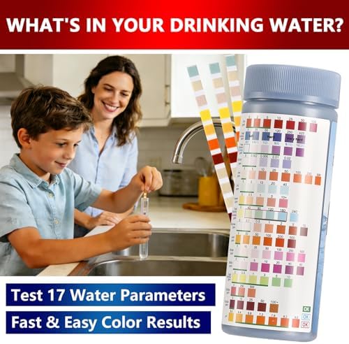 18-in-1 Drinking Water Test Strips, 125 Count – Home Water Quality Testing Kit for Tap & Well Water, Fast & Easy Results - Image 2