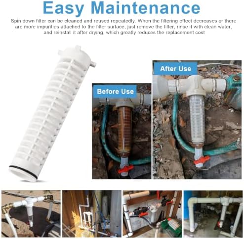 2" 140 Mesh Spin Down Filter Replacement Rusco Vu-Flow - Image 7