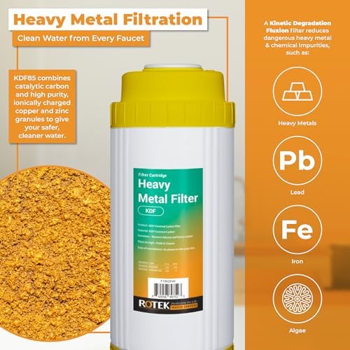 Whole House Water Filtration Set | 2-Stage Water Filter System | 2SED, 2ACB | Clean Water | Sediment, & Carbon Block Filter | 2 Year Supply | 4.5" x 10" Universal Replacement Filter - Image 4