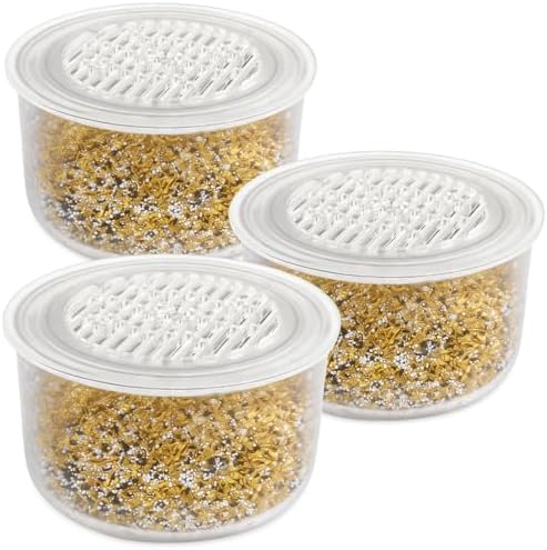 3-Pack Shower Head Filter Cartridge for Canopy Shower Head by GBAutobrand