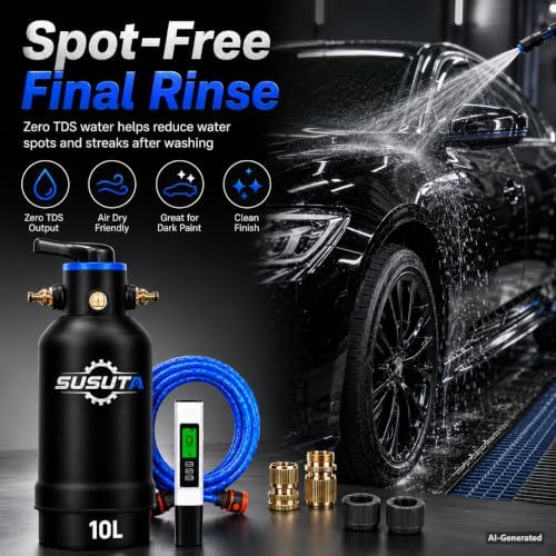 Spotless Water System for Car Wash, Pre-Filled with 10L DI Resin - Image 2