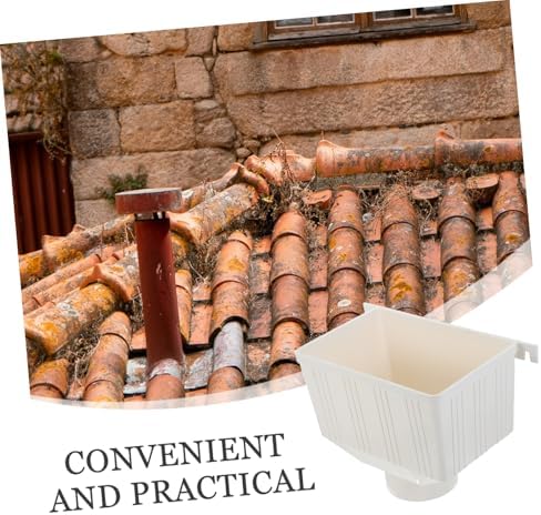 PVC Square Rain Downspout Connector for Outdoor Gutter Drainage - Image 7