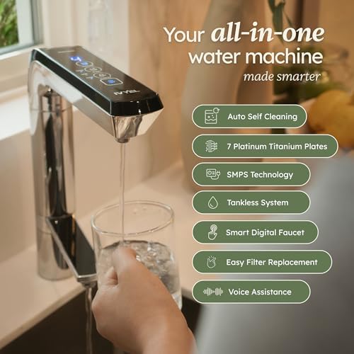PL-MAX Under Sink Water Ionizer – Korean-Made Smart Touch Faucet System with 7 Solid Platinum-Titanium Plates, DARC Self-Cleaning & 5-Year Warranty - Image 5