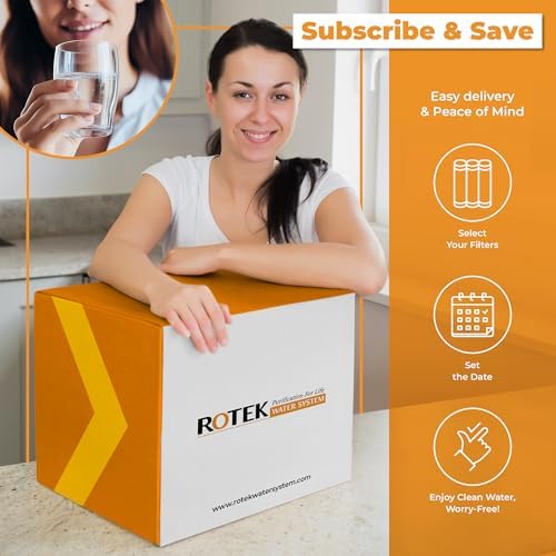 Rotek Water Systems Whole House Water Filtration System, 3-Stage Water Filter System, PHO, KDF, ACB, Clean Water, Polyphosphate Anti-Scale, Carbon Block, & Heavy Metal Filter, 20 Inch - Image 7