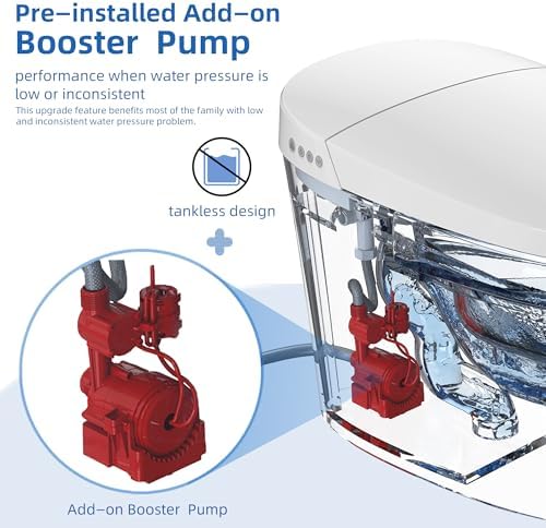 WOODBRIDGE One Piece Smart Toilet with Auto Dual Flush (B0970S) - Image 3