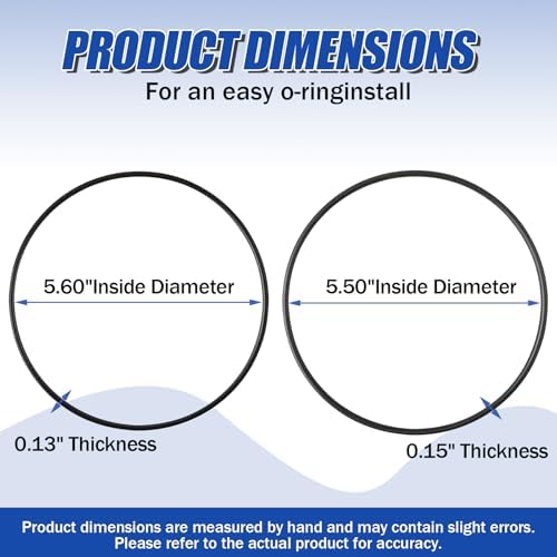 Water Filter O-Ring for Simpure DB10C & PurePlus PP-WFM10B 4.5"x10" Filter - Image 6