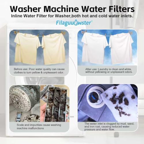 FA22 Brass Sediment Filter, Washing Machine Filter, Inline Shower Filter - Image 2