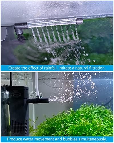 NICREW Internal Aquarium Filter for Fish Tank up to 5 Gallons, 40 GPH - Image 3