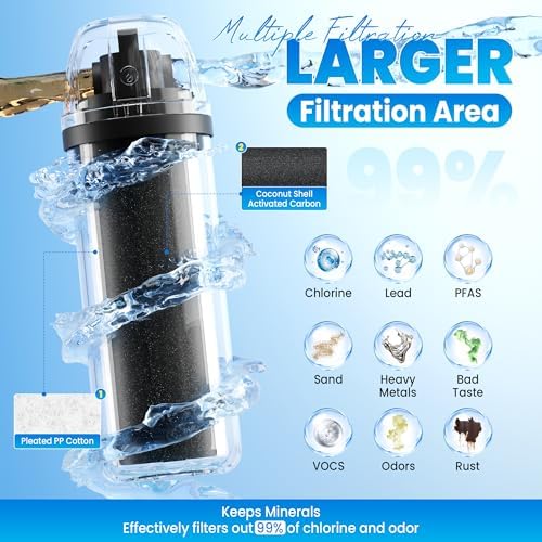 DESENRUIS Under Sink Water Filter for Kitchen Sink - Image 2