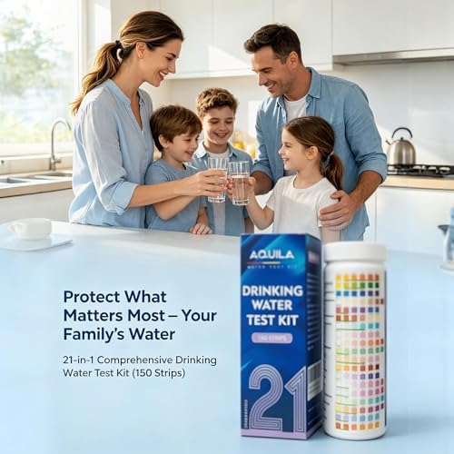 Drinking Water Test Kit 21 in 1, 150CT Water Testing Strips for Home Tap - Image 2