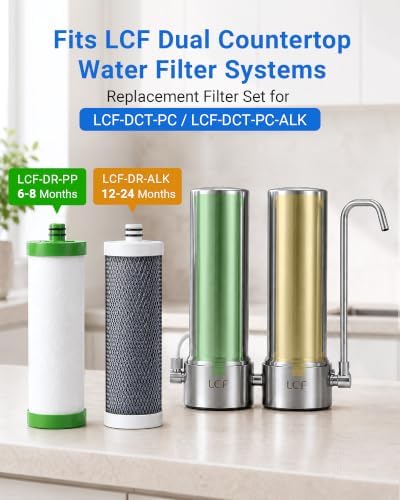 LCF Filter Replacement for Waterdrop TST-UF/TST-B & LCF-DCT-PC-ALK, 3-Pack - Image 2