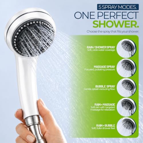 SF-7C Shower Filter System with Adjustable Handheld Shower Wand - Image 5