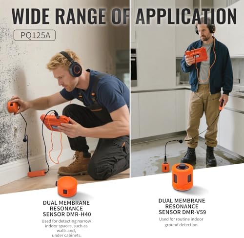 Underground Water Leak Detector for Wall & Ground - PQWT PQ125A - Image 2