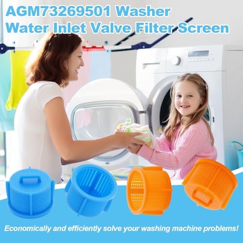 AGM73269501 Washer Inlet Valve Filter Screens for LG Kenmore Washer,4 Pack - Image 7
