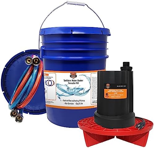 Chromex Tankless Heater Descaler Kit - Just Add Vinegar or Your Own Descaler by Chromex