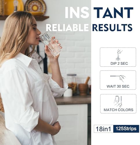 All-New 18 in1 Drinking Water Test Kit-125 Water Quality Test Strips - Image 5