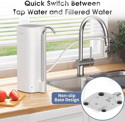 Countertop Water Filter, Alkaline Water Filtration System, OM-CF02 - Image 4
