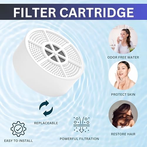 Vxcellent Bath Water Filter Cartridge, Bathtub Filter Replacement, Filter For Bathtub Bath Faucet Replacement Cartridge - Image 6