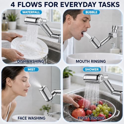 6pcs Filter Cartridges for Rotating Faucet Extender - Image 2