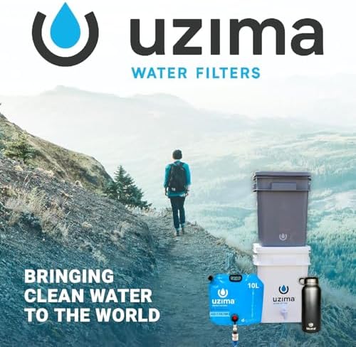 Uzima D-Prep Plus 10L Gravity Water Bag & Bladder with UZ-1 Filter - Image 6