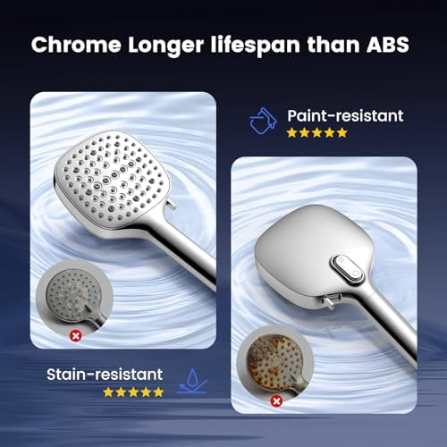 Filtered Shower Head with Handheld, 7 Spray Shower Head Filters - Image 6