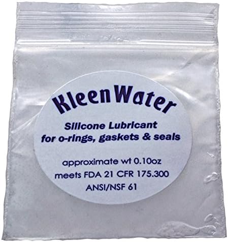 KleenWater Replacement O-Rings Compatible with Aqua-Pure AP101T / AP102T Whole House Water Filter Housing Qty(2), Includes Small Silicone Lubricant Packet for O-Rings (1) - Image 4