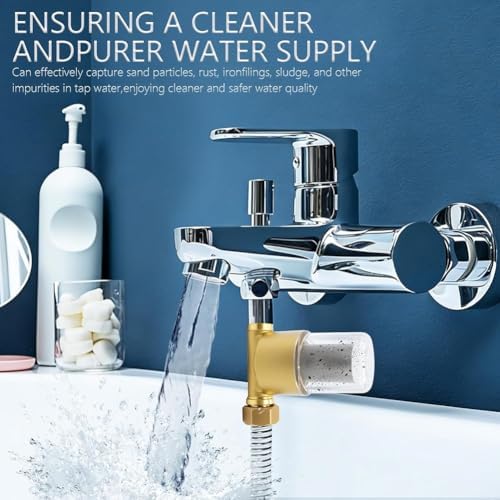Brass Inline Sediment Filter for Washing Machines & Heaters Plus - Image 3