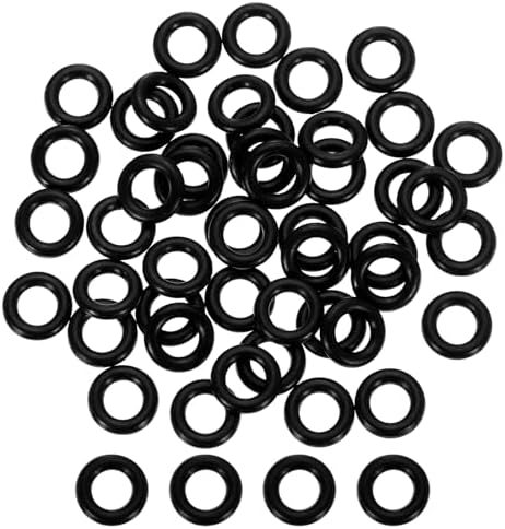 uxcell 100Pcs AS-008 NBR 70A O-Rings 3/16"ID x 1/16"CS/0.176"ID x 0.07"CS by uxcell