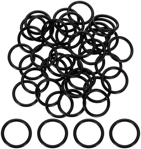 uxcell 100Pcs AS-117 NBR 70A O-Rings 13/16"ID x 3/32"CS/0.799"ID x 0.103"CS by uxcell