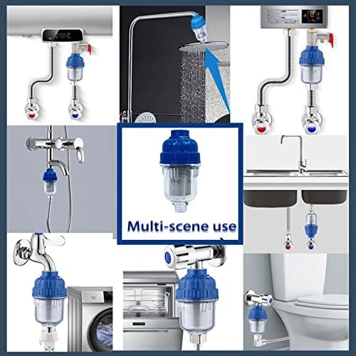 Hard Water Shower Filters, Showerhead Filters for Filtering Sediment and Other Impurities, High Output Household Tap Water Purifiers for Kitchen/Washing Machine/Bathrooms, Shower Water Filter Softener - Image 6